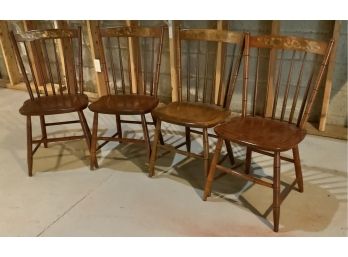 4 Beautiful  Hitchcock Chairs  ~ Excellent Condition ~