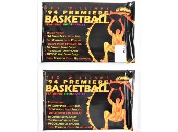 Cards - BASKETBALL - 1994 Classic 'featuring Bird And Barkley' - 2 Packs - 10 Cards Per Pack