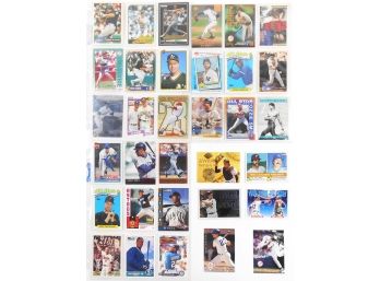 Cards - Baseball - Superstars -  34 Cards