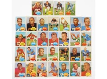 Cards - FOOTBALL - 1960 Topps Player Cards -  32 Cards - Originals