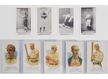 Cards - Baseball - Reprints Of Allen And Ginter Cards From 1880s (5) And Goodwin Players From 1887