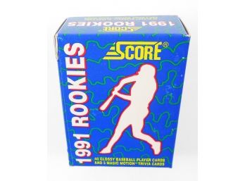 Cards - Baseball - 1991 Score Rookie Set Of 40 Cards