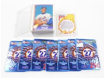 Cards - Baseball -  Ryan, Nolan - 7 Packs From  Pacific 1993   1991 Pacific Set Of 110 Cards
