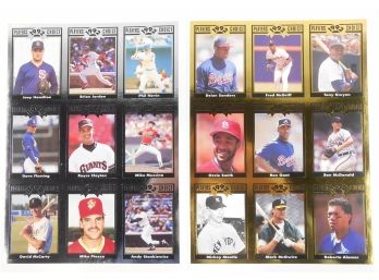 Cards - Baseball -  Players Choice Cards- Issued By Cartwright - 12 Different - 1992