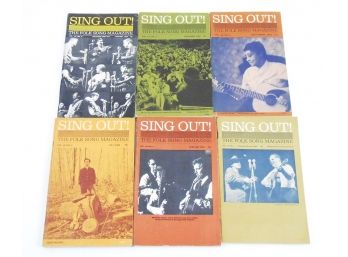 Music Magazines - Sing Out! - Vol 14 Complete Run From 1964 - 6 Issues