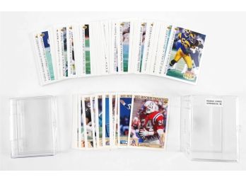 Sports Cards - FOOTBALL - 1992 Upper Deck Rookies - 85 Cards Including A Few Dupes