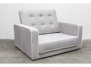 (32) Oversized Madison Home USA Gray Armchair