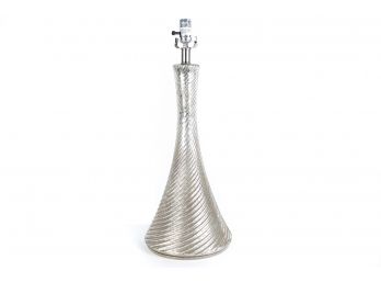 (9) Mercury Glass Table Lamp
