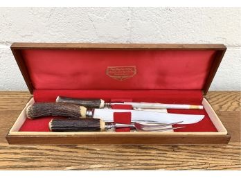 Vintage Stag Horn Cutlery - Styled By Lewis Rose & Co LTD - Sheffield England