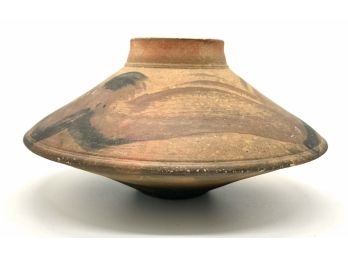 Unique Studio Ceramic Vase Signature Not Legible
