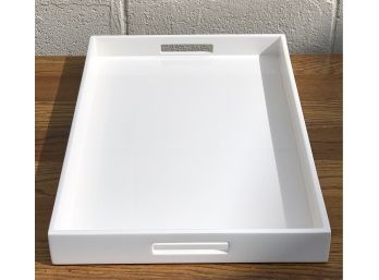 Large Vintage Acrylic  Serving Tray