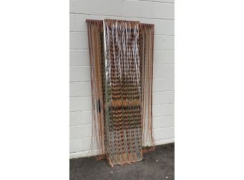Vintage 1970s BOHO Beaded Curtain