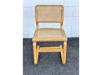 Vintage Italian Bentwood And Cane Chair