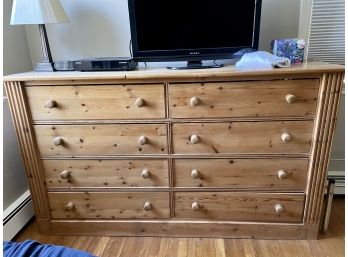 Eight Drawer Knotty Pine Dresser From Prince Of Wales