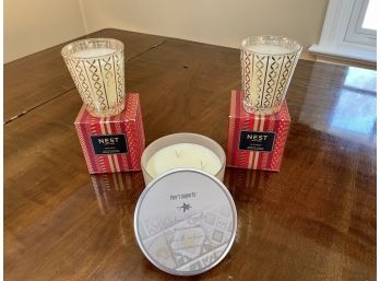 Three New Candles From Nest & Pier One