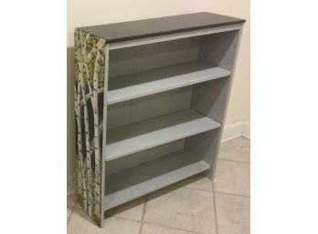 Hand Painted Forest Scene Bookcase