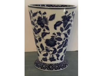 Bombay Blue & White Ceramic Vase