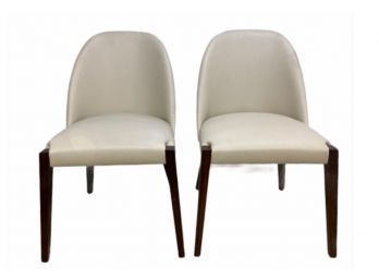 Set Of 4 Interlude Home Alecia Dining Chairs