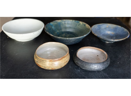 Collection Of Studio Ceramic Art Pottery Bowls