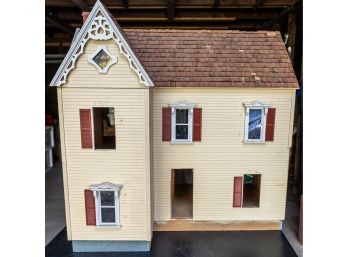 Vintage Dollhouse W Shutters & Trim From Real Good Toys Barre, Vermont