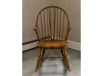 Vintage Windsor Continuous Bow Rocking Chair