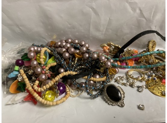Group Of Beads Necklaces, Earrings Pendents And More