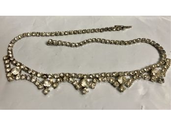 Pretty Rhinestone Necklace