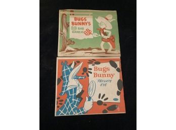 Vintage Bugs Bunny Coloring Books