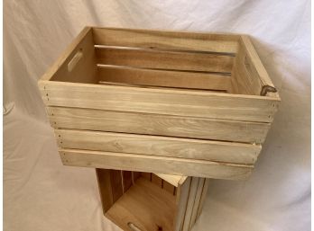 Pair Of Wooden Crates - 4 Of 4