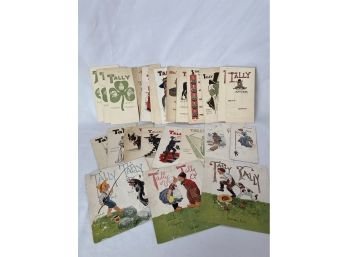 Vintage/Antique Tally Cards