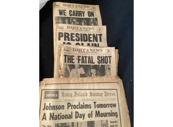 4 Papers Of Presidents Kennedys Assignation