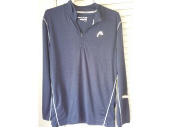 HEAD Size Large 1/4 Zip Pullover