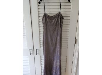 Kay Unger Gown Velvet/sequin