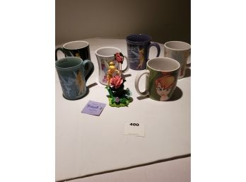 Tinkerbell Collectible Mugs & Statuette