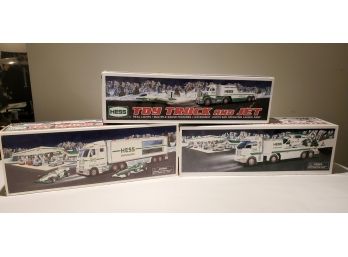 Hess Trucks In Original Boxes