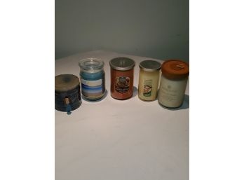 New Scented Candle Assortment Including Yankee Candles