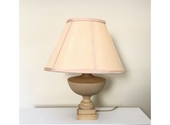Contemporary Pedestal Lamp