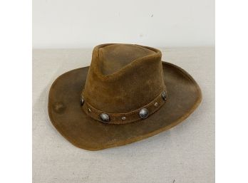 Good Looking Minnetonka Suede Leather Hat