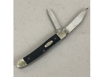 Vintage Black Case Folding Knife Pocketknife