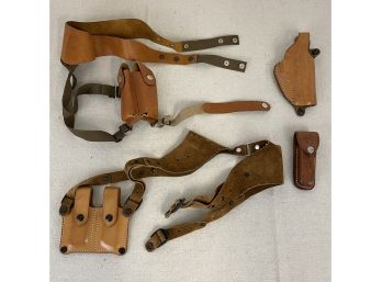 Leather Holsters And Sheath