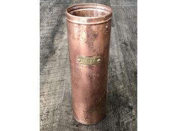 Lovely Vintage Copper Counter Top Pasta Container