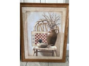Pretty Country Framed Picture