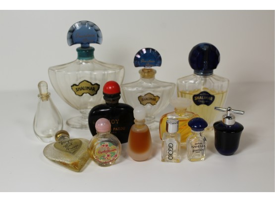 12 Vintage Perfume Bottles - France And More - Group 1
