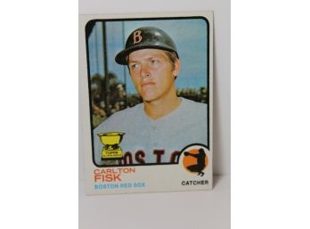 1973 Carlton Fisk All-Star Rookie Card