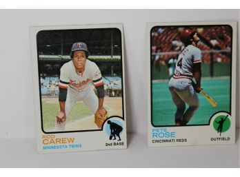 1973 Hitters Set Pete Rose - Rod Carew