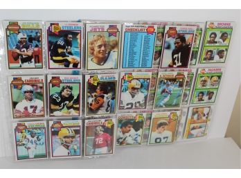1979 Topps Football Group 160 Cards - L.C. Greenwood - Chuck Foreman - Randy White & Lots Of Good Stars