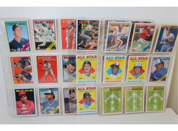 1988 Topps Commons With Special Cards