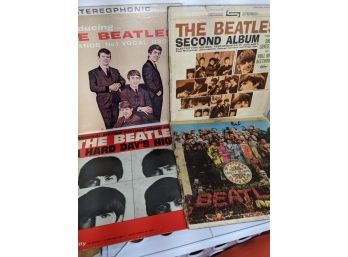 6 Beatles Albums - 10 Records - Early Albums