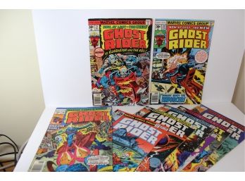 9 Ghostrider Comics From 1976-1980