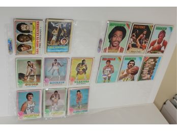 Small Group Of 1973 & 1975 NBA Cards